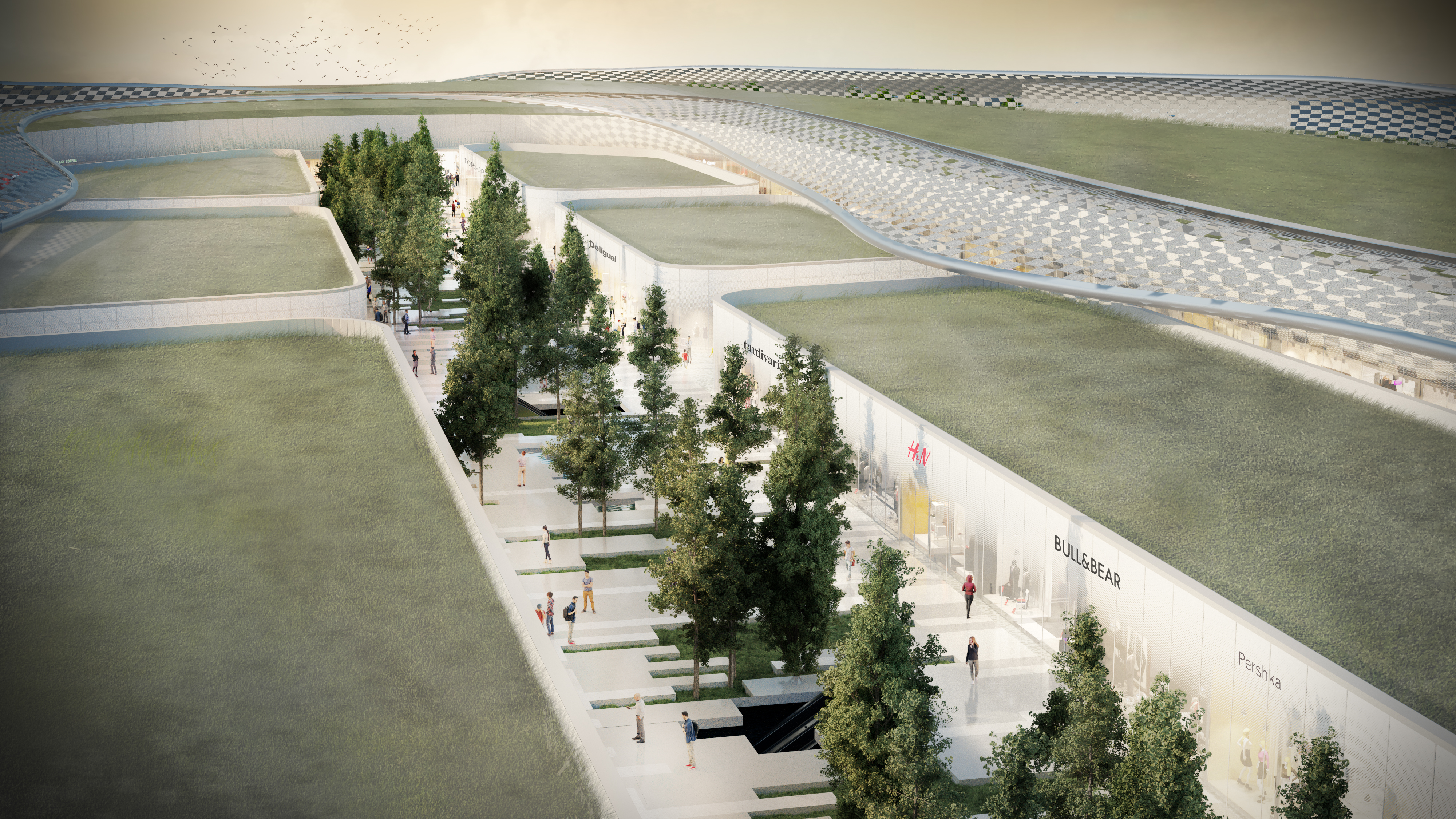 Retail masterplan in Marseille